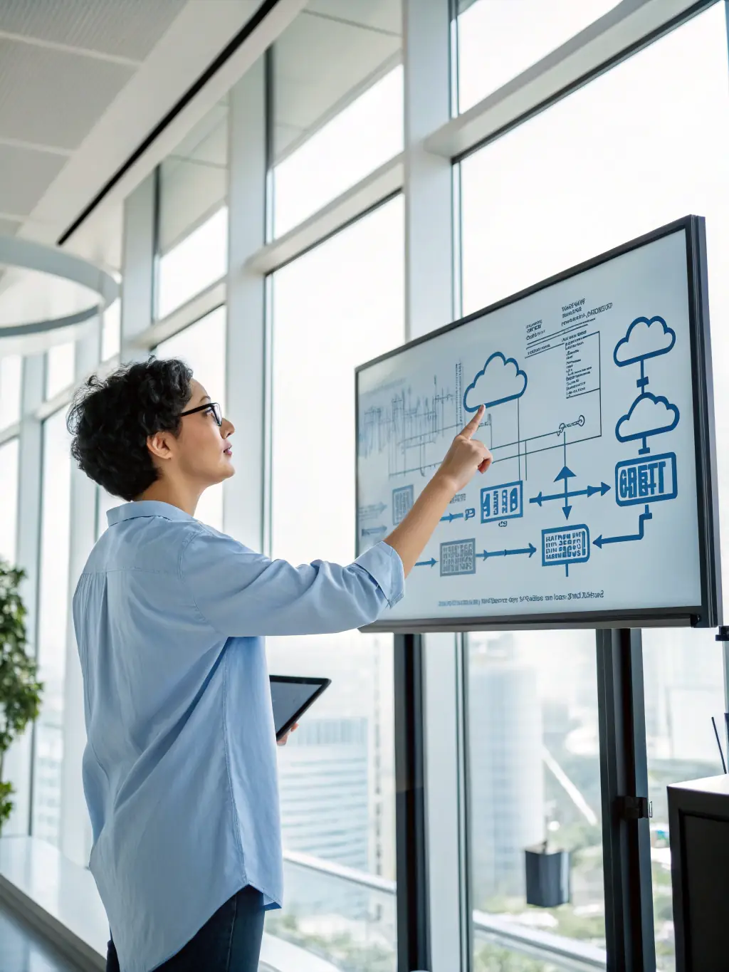 A cloud architect designing a scalable and secure cloud infrastructure for a client's enterprise compute needs, optimizing resource utilization.